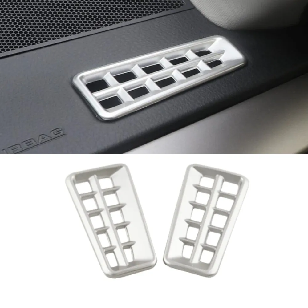 

ABS Plastic Matte color Air Conditioning Dashboard Vent Cover Trim For Toyota RAV4 2013 2014 2015 2016 2017 2018 Accessories