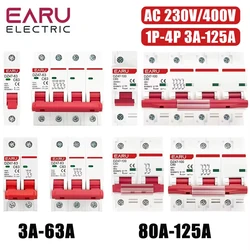 High Capacity Type C Mini Circuit Breaker with Short Circuit and Overload Protection - 125A