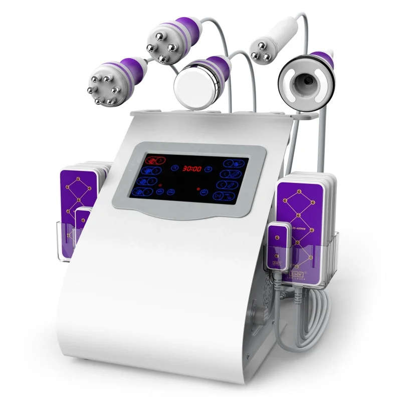 6 IN 1 Cavitation Machine Body Slimming Skin Tightening Facial Care Tool for Salon Home Use