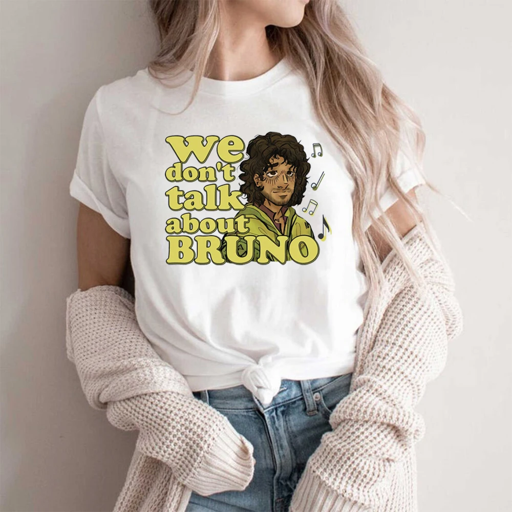 Dont' Talk About Bruno Encanto T-Shirt Lsabella Madrigal Shirt Encanto Mirabel Madrigal Tees Funny Detti Camicie Casual Top