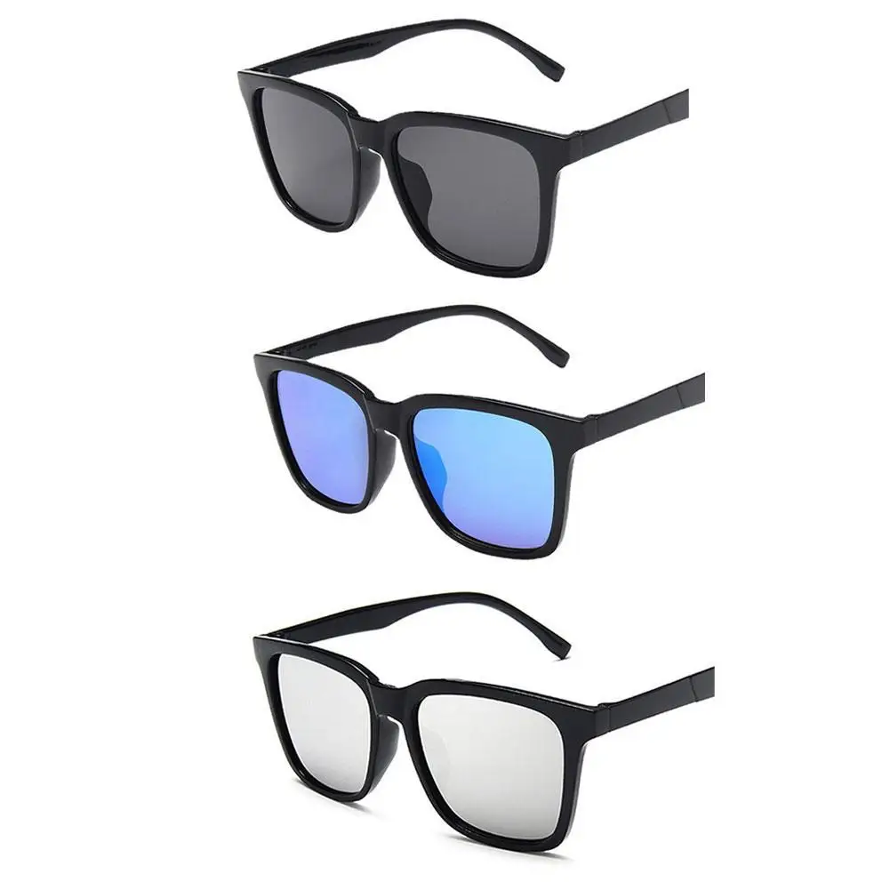 

Men Square Polarized Light Sunglasses Men's Retro Sun Glasses Outdoor Driving For Men Eyewear UV400