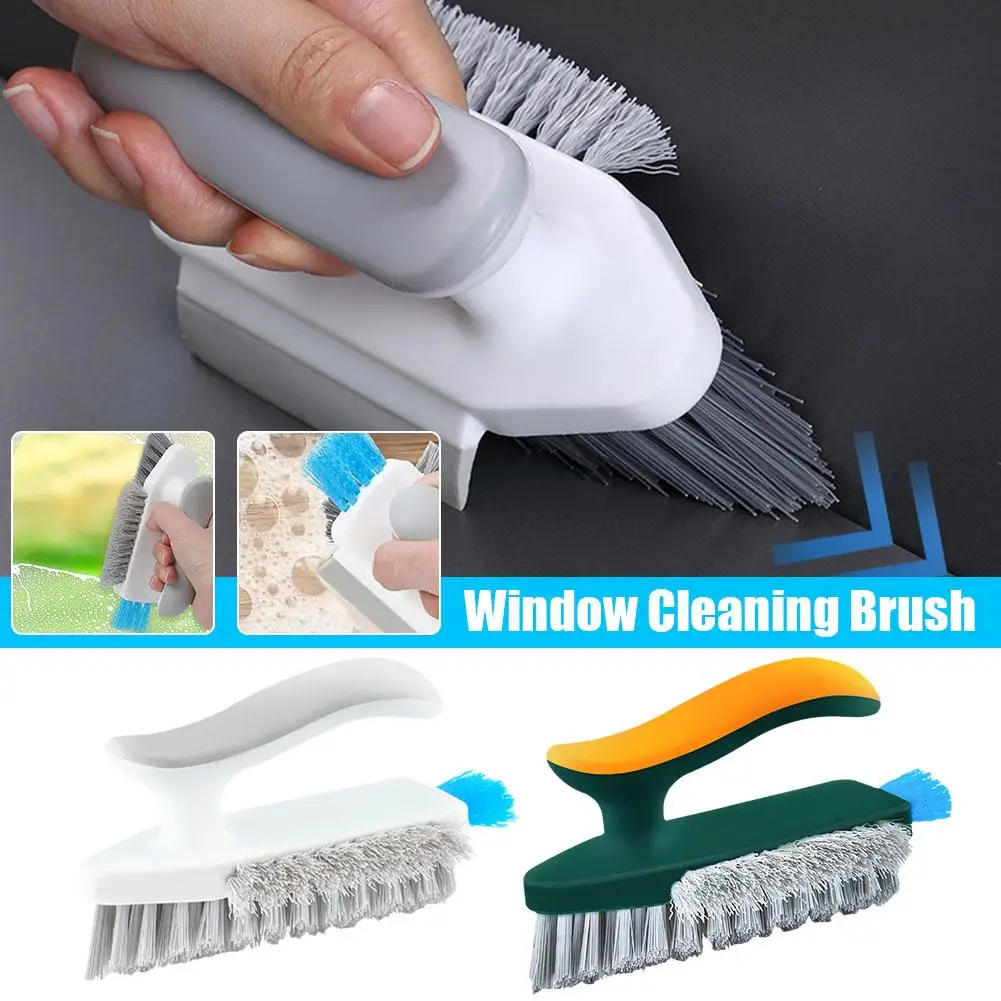 

4-in-1 Multipurpose Window Cleaning Tool Bathton Tile Tools Slot Flooring Corner Household Brush Brush Cleaning O9x1