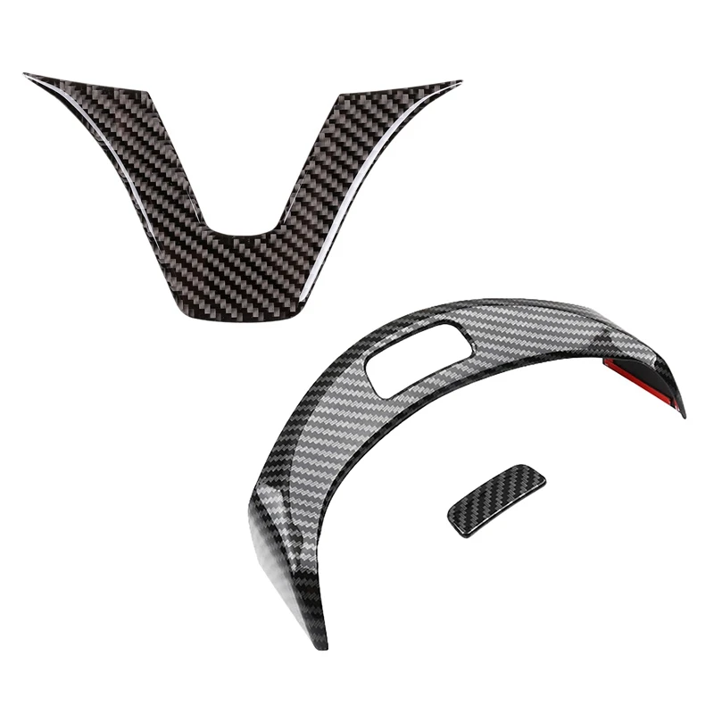 

2 набора автомобильных аксессуаров: 1 наклейка на рулевое колесо и 1 Набор наклеек на рамку для кнопки центральной консоли подлокотника