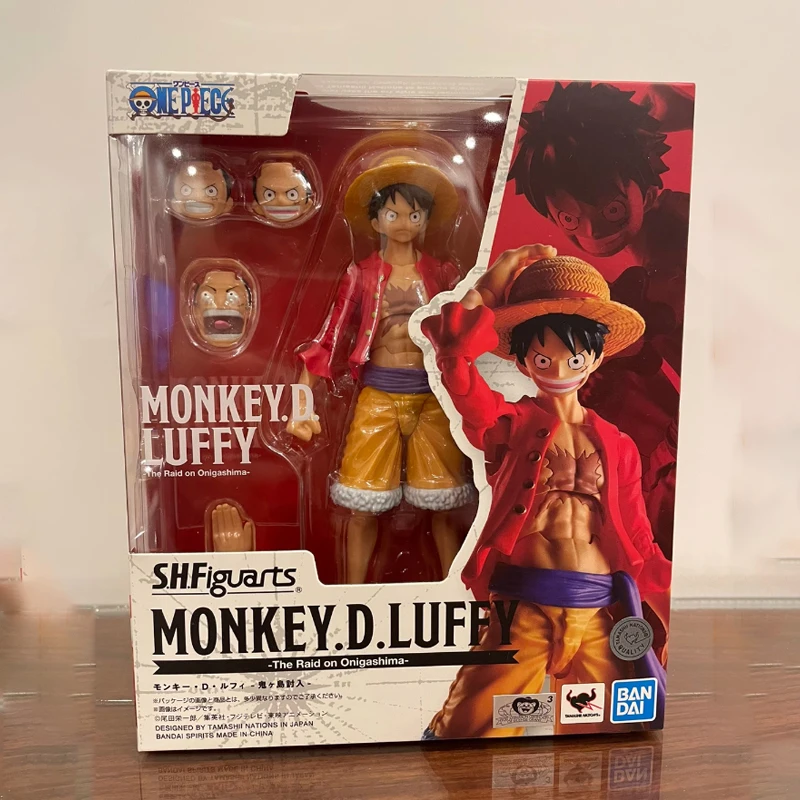 Tamashii Nations S.H. Figuarts - One Piece - Monkey D. Luffy [Raid on  Onigashima] - Newtype