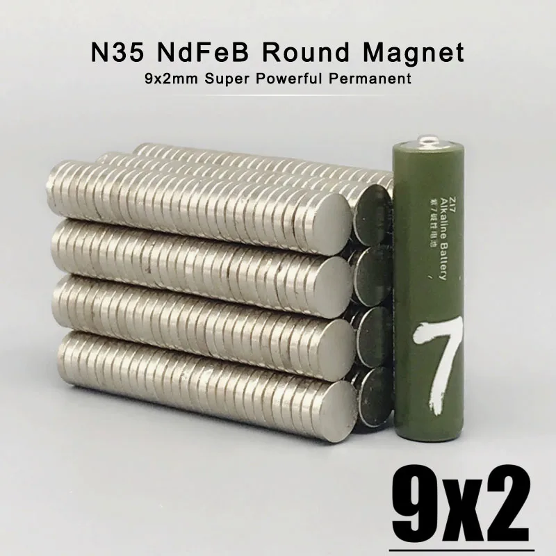 Strong Permanent Magnetic Discs for Home Decor and DIY Crafts (Multiple Quantity Options Available)