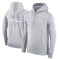 2024 Men's Spring and Autumn New Blaser Hunt Rifle Casual Hooded Fashion Printing Solid Color Pullover Hoodie Loose Tops 2