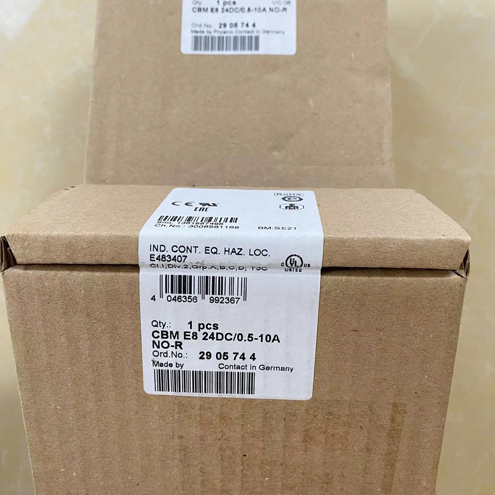 1개 전자 회로 차단기 CBM E8 24DC/0.5-10A NO-R 완벽하게 작동합니다 2905744