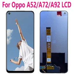 Écran tactile LCD avec cadre pour Oppo A52, pièces de rechange pour Oppo A72, A92, 6.5 pouces, original