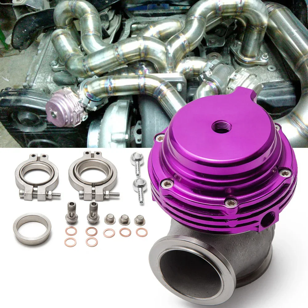 38mm Wastegate Aluminum Top Steel V-band External Waste Gate For Supercharge Turbo Manifold Car Accessories external waste gate