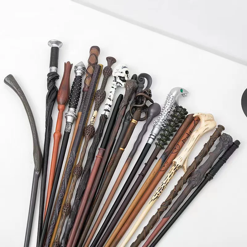 Hermions Magic Wand Metal Core Voldmort Malfoy Ron Bellatrix Mcgonagall Magical Potter Wand Halloween Kids Puntelli