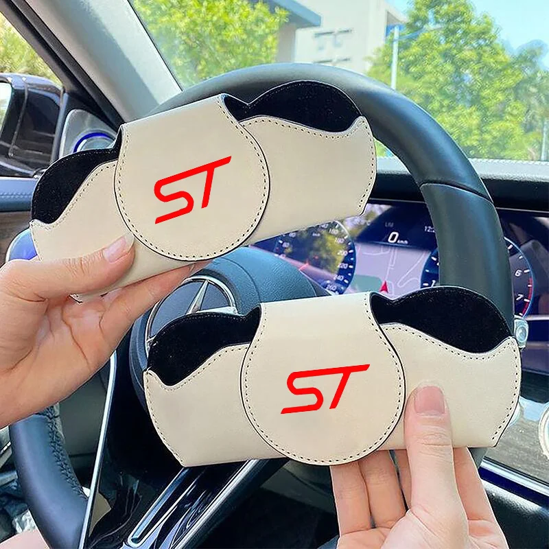 Supporto Per Occhiali Da Sole Per Auto Multi-Funzione Per Visiera Parasole Per Occhiali Per St Line St Racing Fiesta Focus Mondeo Edge Kuga