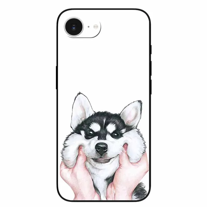 Sleek Black Silicone Phone Cover with TPU Bumpers – Soft Back Protection Case