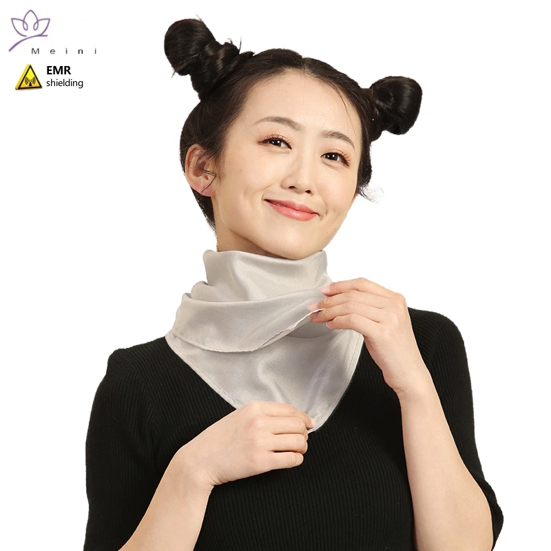 genuine-radiation-protection-50-silver-fiber-scarf-television-transmission-stations-electromagnetic-radiation-shielding-scarf