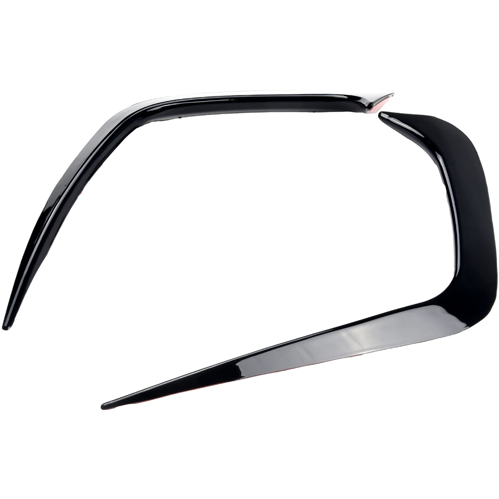 

Durable Rear Bumper Spoiler Vent Sticker 2 Pcs Accessories Parts Plastic Side Canard For BMW G20 G28 2019-2020