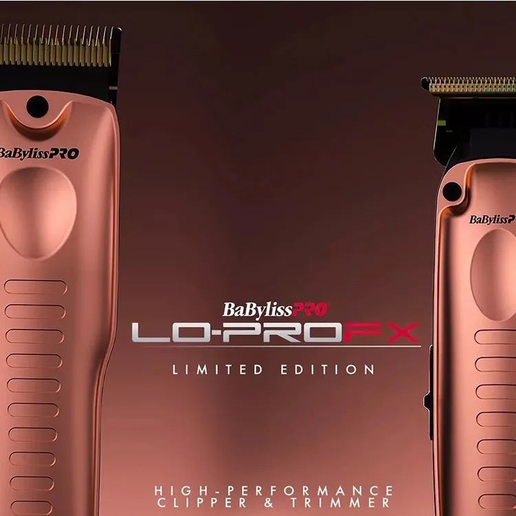 Babyliss 프로 로즈 골드 로 프로 매직 클립, 무선 헤어 클리퍼, 트리머, 포일 면도기, 이발사 및 스타일리스트용