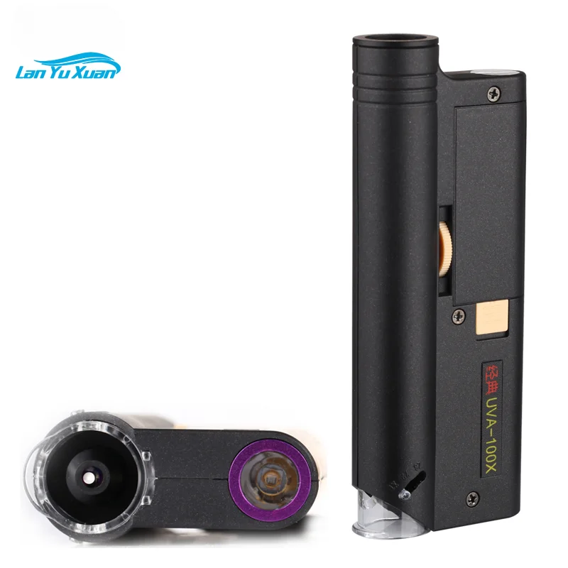 

Kaland UVA100X microscope, high-power magnifying glass, ultraviolet fluorescence,