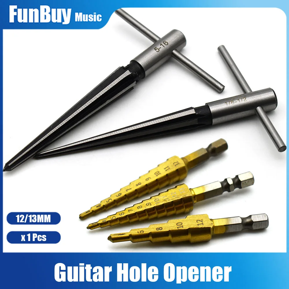 3-13MM 5-16MM Reamer for Guitar Pickup Equalizer or Guitar Peg Machine ...