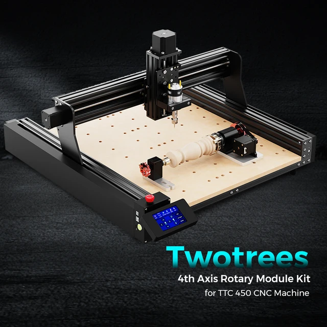 Twotrees Laser Module 4:1 Belt Reduction CNC Module Kit - TTC450