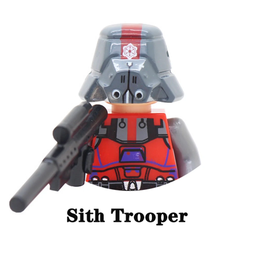 wooden block puzzle Disney Brand The Bad Batch Clone Trooper Building Blocks ARC Commander Colt Blitz Hammer Cody Rex Bricks Elite Squad Trooper Toy wooden blocks Blocks