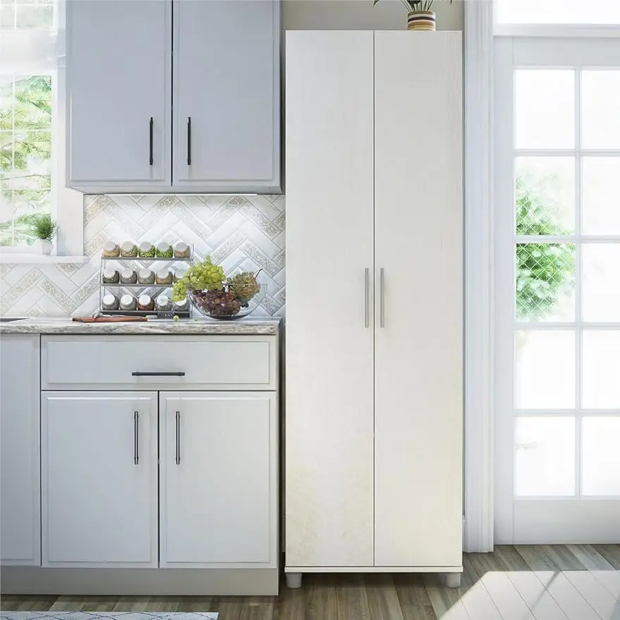 

SystemBuild Camberly 24" Utility Storage Cabinet in Ivory Oak
