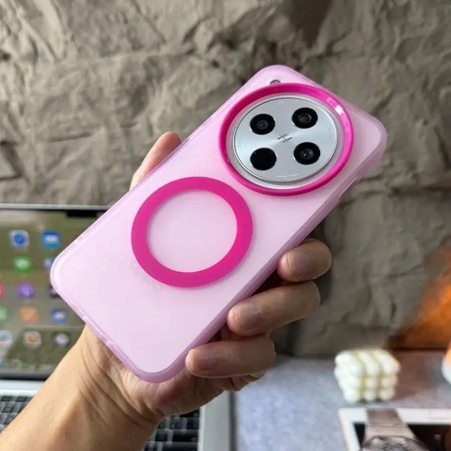 Magnetic Candy Color Military Shockproof Phone Case