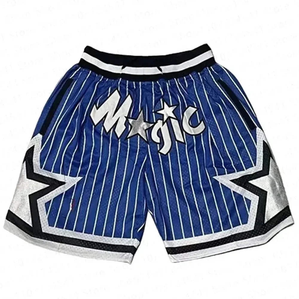 Sports Shorts popular retro basketball embroidered magic dragon shorts summer loose quick drying breathable 3D printed shorts