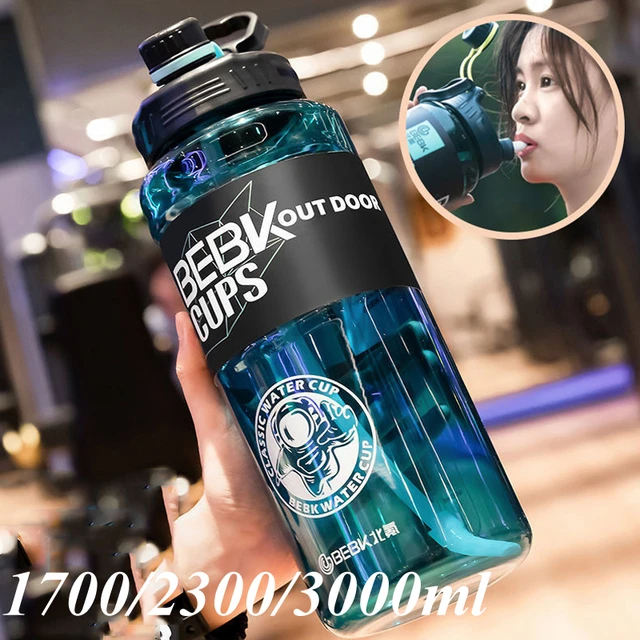 1.7L BPA FREE Water Bottle Sport Cup Large Fitness Water Bottle