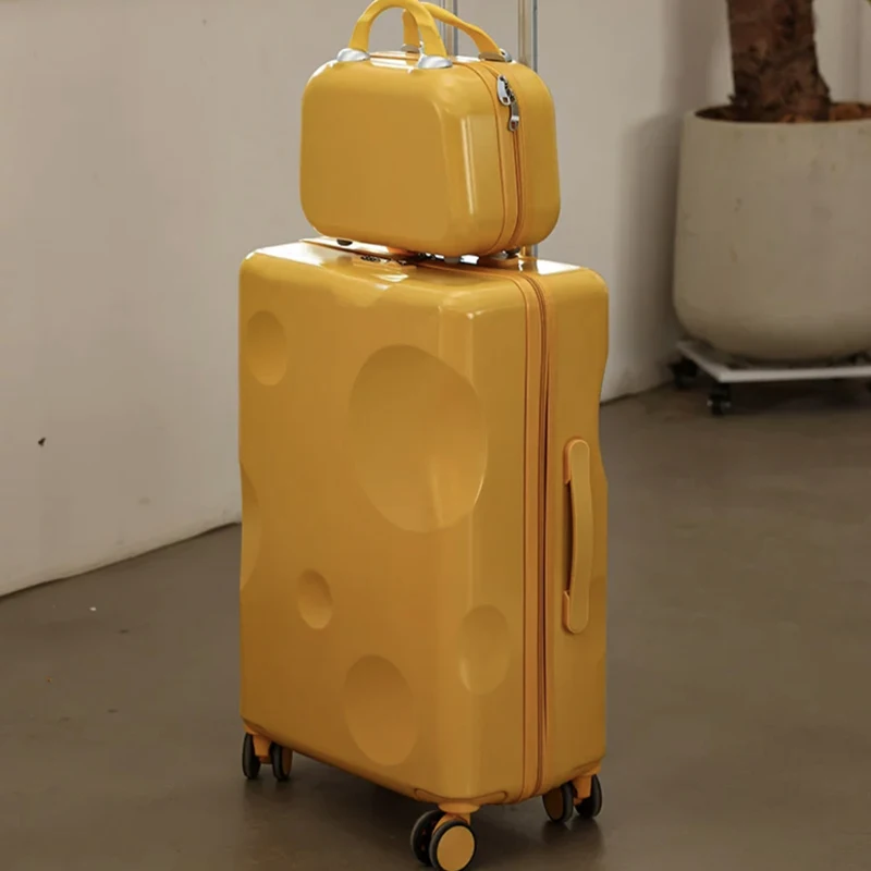 Children Lovely Rolling luggage set women trolley suitcase girls fashion spinner brand carry on luggage travel bag with handbag