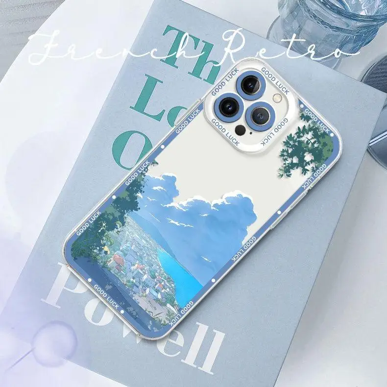 Japanese Anime Scenery Phone Case Cover