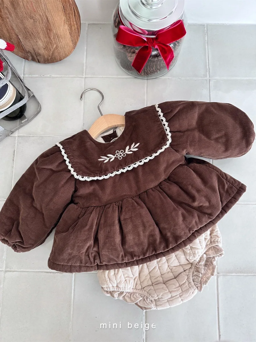 Winter New Baby Thicken Warm Shorts Infant Toddler Cotton Padded Pants Boys Girls Solid Casual Pp Shorts Children Clothes