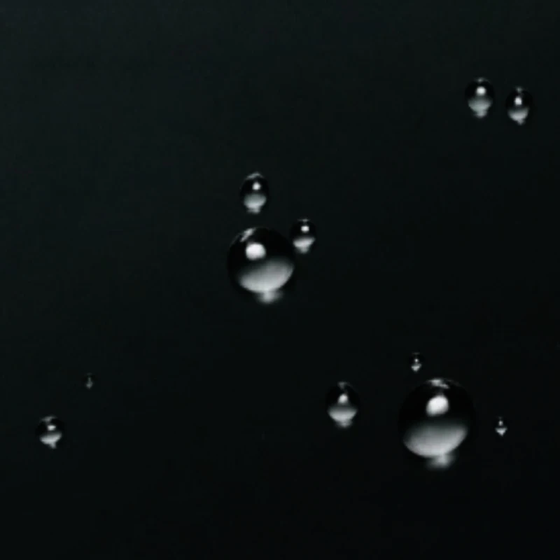 Black Shower Curtains Waterproof Fabric For Bathroom Bathtub With Hooks