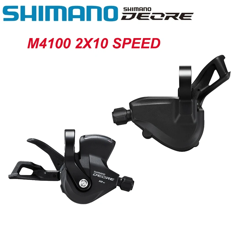 

Переключатель передач Shimano Deore M4100 2x10S, групповой набор для горных велосипедов, ремень-зажим, фотосессия 10 в 20 в, оригинальные детали