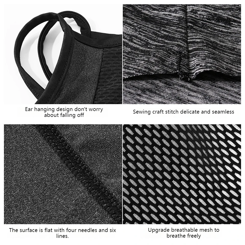 LOOGDEEL Cycling Mask Sun Protection Ice Silk Breathable Headgear Neck Fishing Collar Triangle Scarf Face Ear-hanging UV_voghion.com