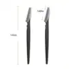 12pcs Eyebrow Razor Shaper Shavers Trimmers For Women And Men Face Hair Removers Multipurpose Exfoliating Face Razor Black 5