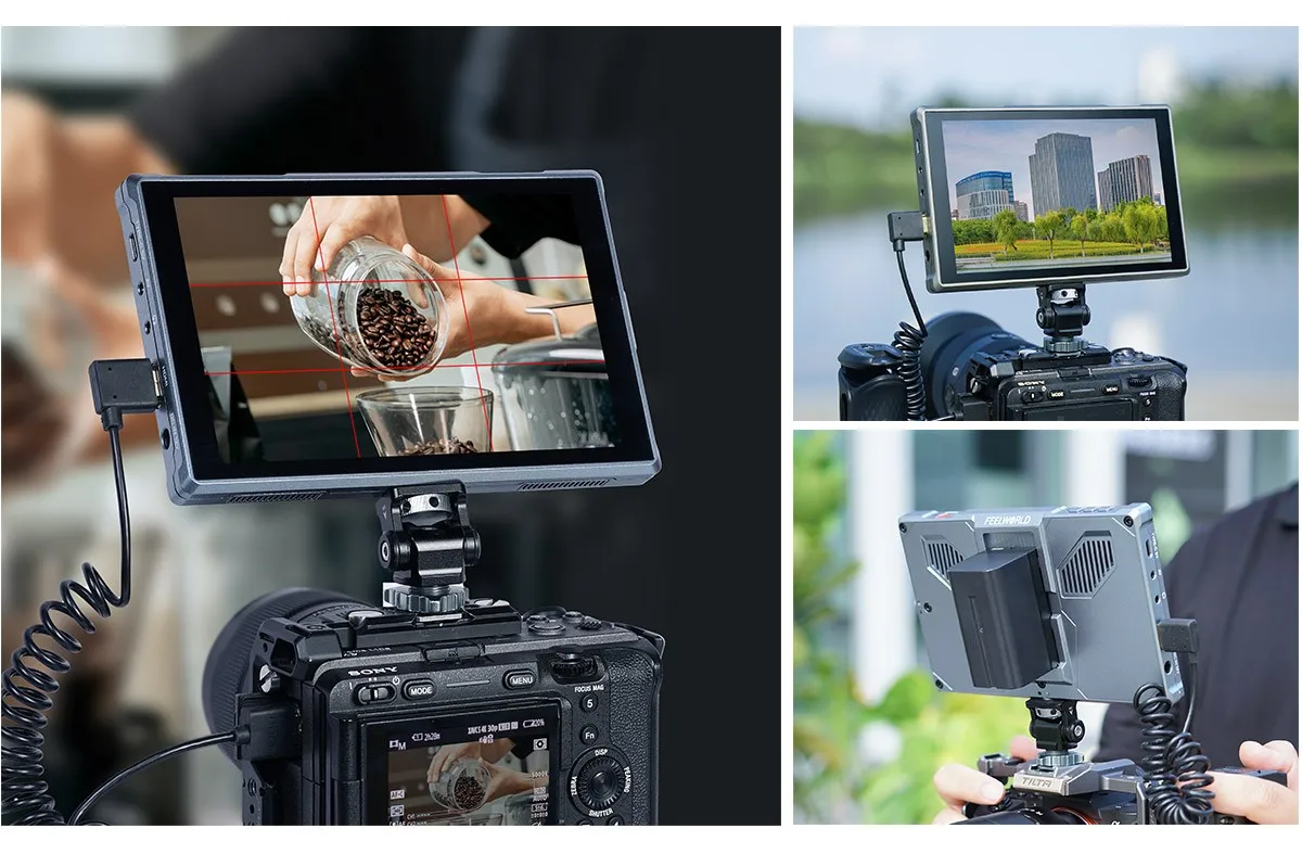FW759 PRO 7" IPS HDMI On-Camera Touchscreen Camera Monitor
