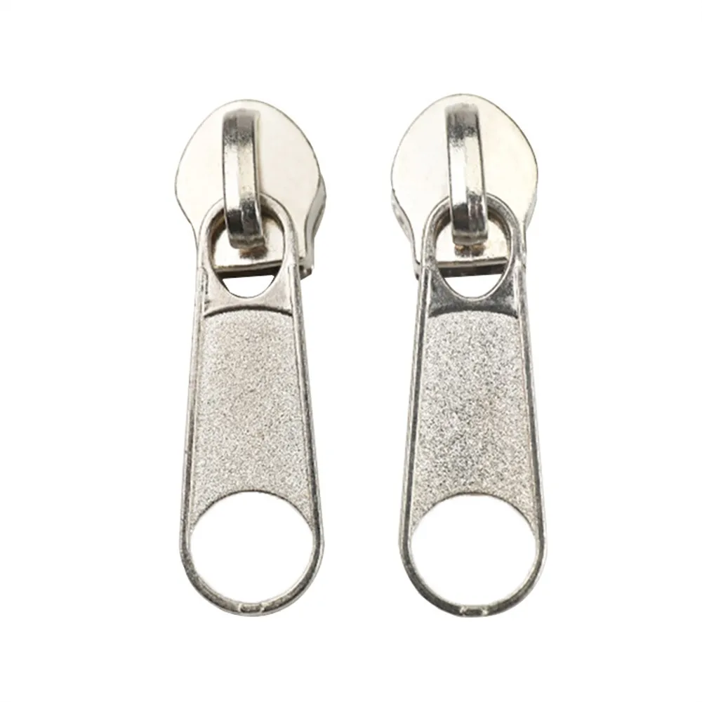 Lange Spiralreißverschlüsse aus Nylon 3 # in Roll Meter Kunststoff-Nähreißverschluss mit silberfarbenen Schiebern zum Selbermachen, Nähen von Kleidersäcken, Taschenzubehör – Detail 1