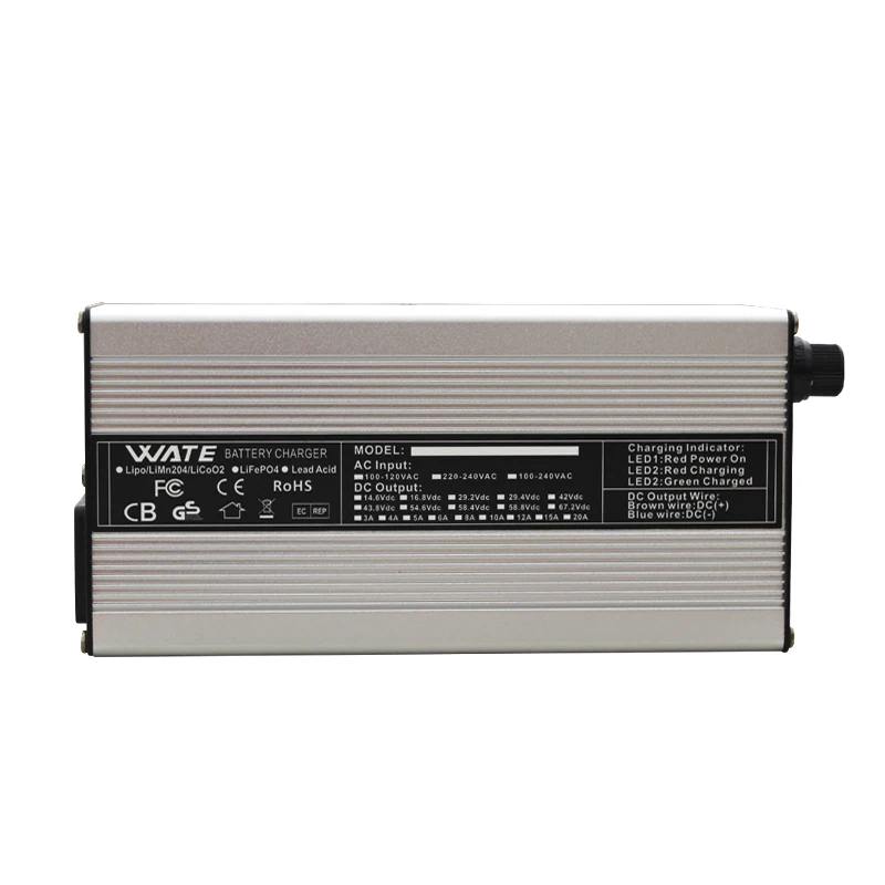 Lfp Carregador de Bateria 58.4v 10a Lfp Carregador para 48v 51.2v 40ah100ah 16s Lifepo4 58.4v 10a Lifepo4 - Image 2