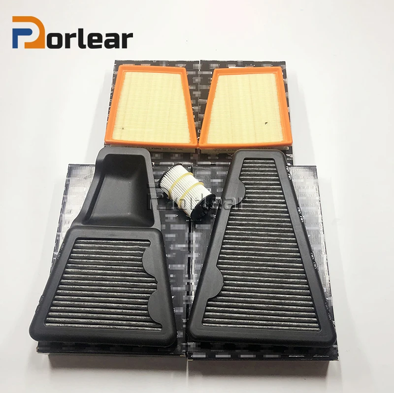 5 Pz Per Bentley Flying Spur Gt Continental Mulsanne Bentayga 4.0T 6.0T Filtro Olio Griglia Aria Filtro Aria Condizionata 3D1819619A