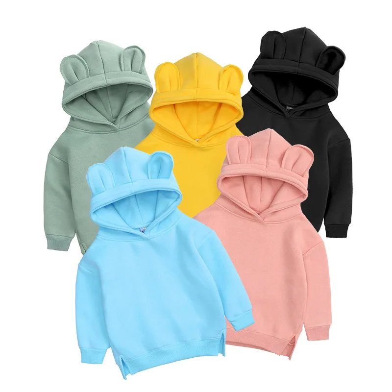 

New Hot Hoodie for Kids Autumn Winter Warm Sweater Fashion Boys and Girls Fleece Pullover Costume Sweatshirt