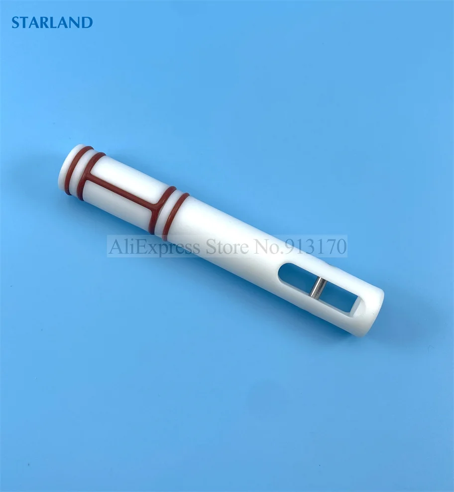 Piston Valve Stems Spare Parts 3 Pieces Valve Rods Of ZM Soft Ice Cream Machines Replacement Fittings With Red Sealing Rings