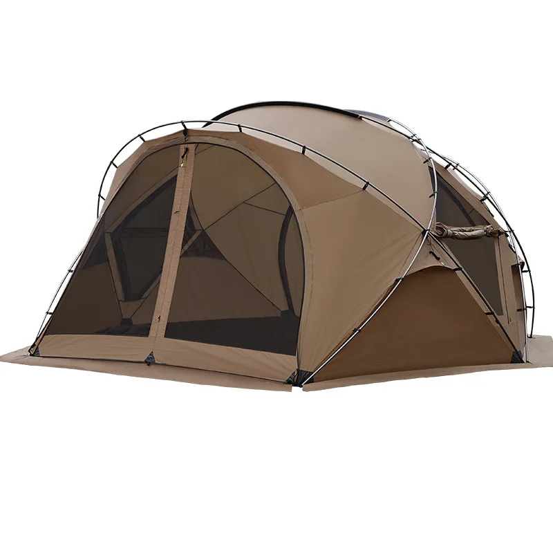 

Уличная сферическая палатка, сферическая купольная утолщенная Всесезонная ветрозащитная и непромокаемая палатка, оборудование для кемпинга