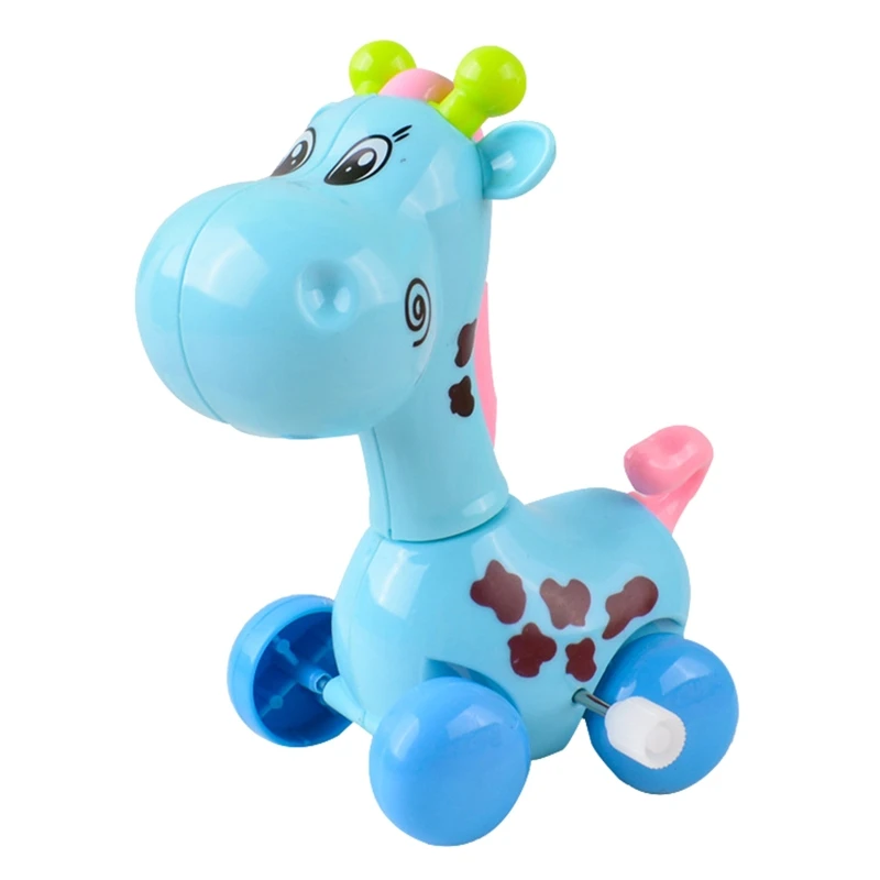 

Vintage Winding Toy Cartoon Giraffe Toy Xmas Giftbag Stuffing Kids Windup