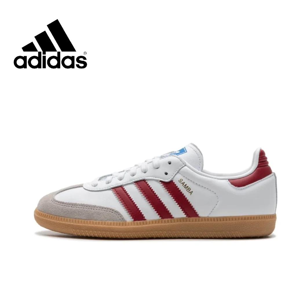 thumbnail image 1 of Pantalones cortos de tabla de tiro bajo suaves y cómodos Samba OG de Adidas, nuevos en oferta, para hombre y mujer, en colores negro, blanco y azul, 1 of 5