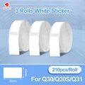 White Sticker 15x30