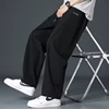 Joggers Men Jogger Pants Men Ice Silk Pants Big Size Men's Trousers Mens Clothing Gym Sport Mens Designer Clothes Man Cargo Y2k 3
