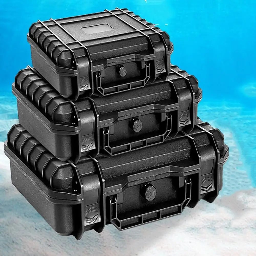 

PP Waterproof Plastic Toolbox Equipment Storage Secure Box Packing Boxes Equipment Safety Boxes Carry Flight Case