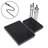 1Set Flexible Modeling Tools For Airbrush Model Crafting Model Painting Stand Base Holder With Magnetic Alligator Clips Sticks 4