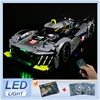 DIY RC LED Light Kit For LEGO 42156 PEUGEOT 9X8 24H Hybrid Hypercar   (Only LED Light,Without Blocks Model) 1