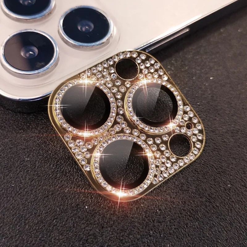 Diamond-Embedded Armor Lens Film Camera Protector Accessory