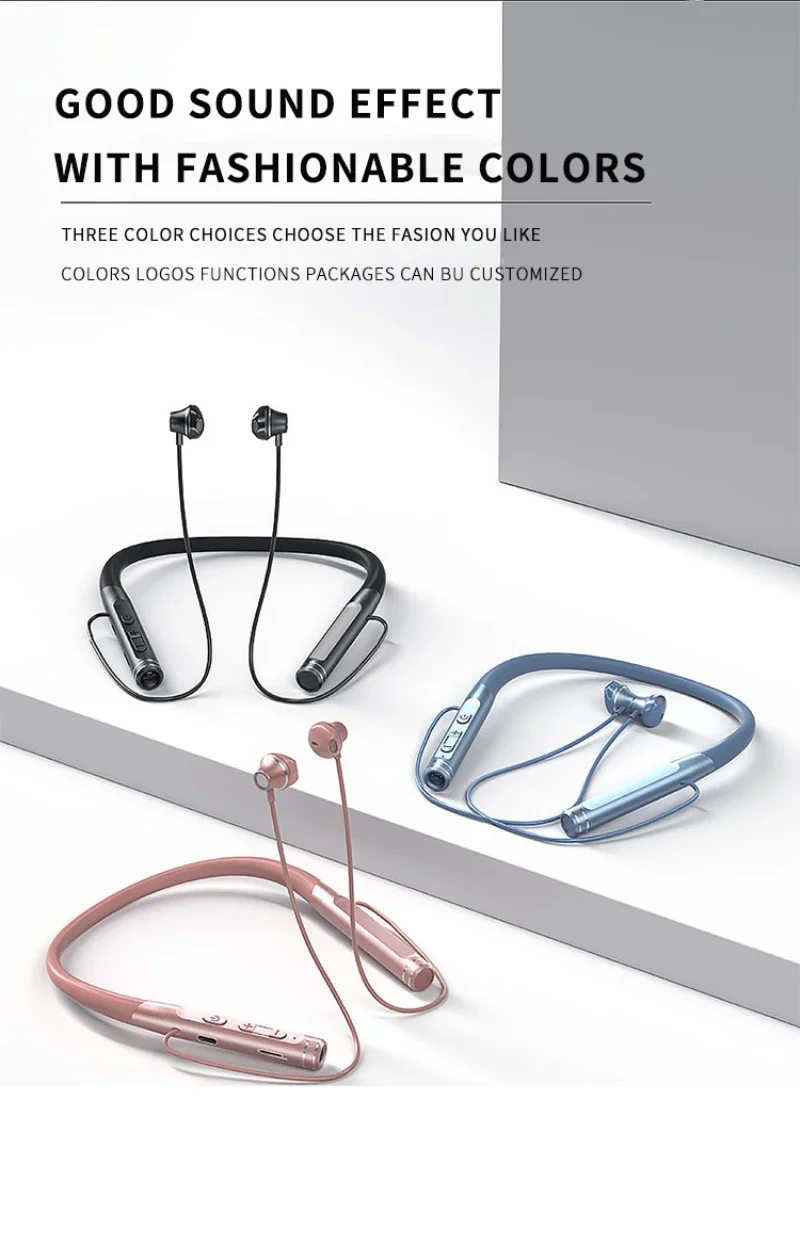 Căști magnetice K12, căști stereo cu bas, wireless, compatibile cu Bluetooth, sport, impermeabile, cu suport TF_voghion.com